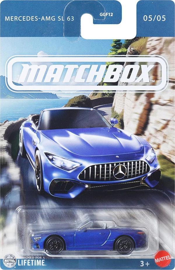 Matchbox -  Mercedes-AMG SL 63 - Mavi (1/64)  - Image 1