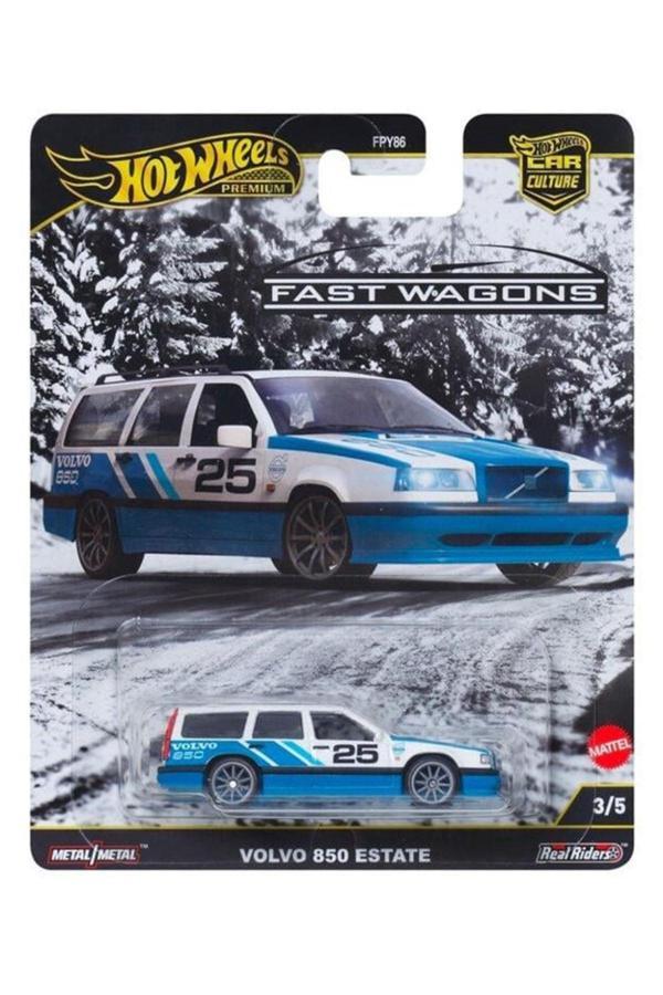 Hot Wheels Premium Fast Wagons - Volvo 850 Estate (1/64) - Image 1