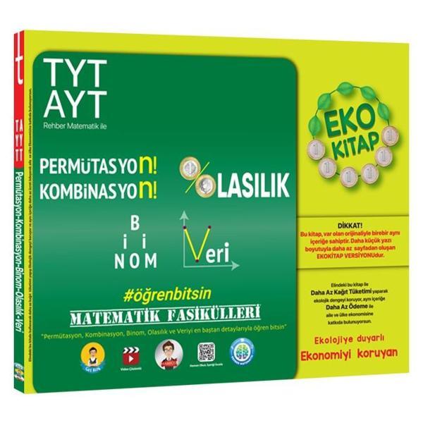 Tonguç Yayınları Tyt-Ayt Matematik Fasikülleri-Permütasyon, Kombinasyon, Olasılık, Binom, Veri Eko - Tonguç Akademi - Image 1