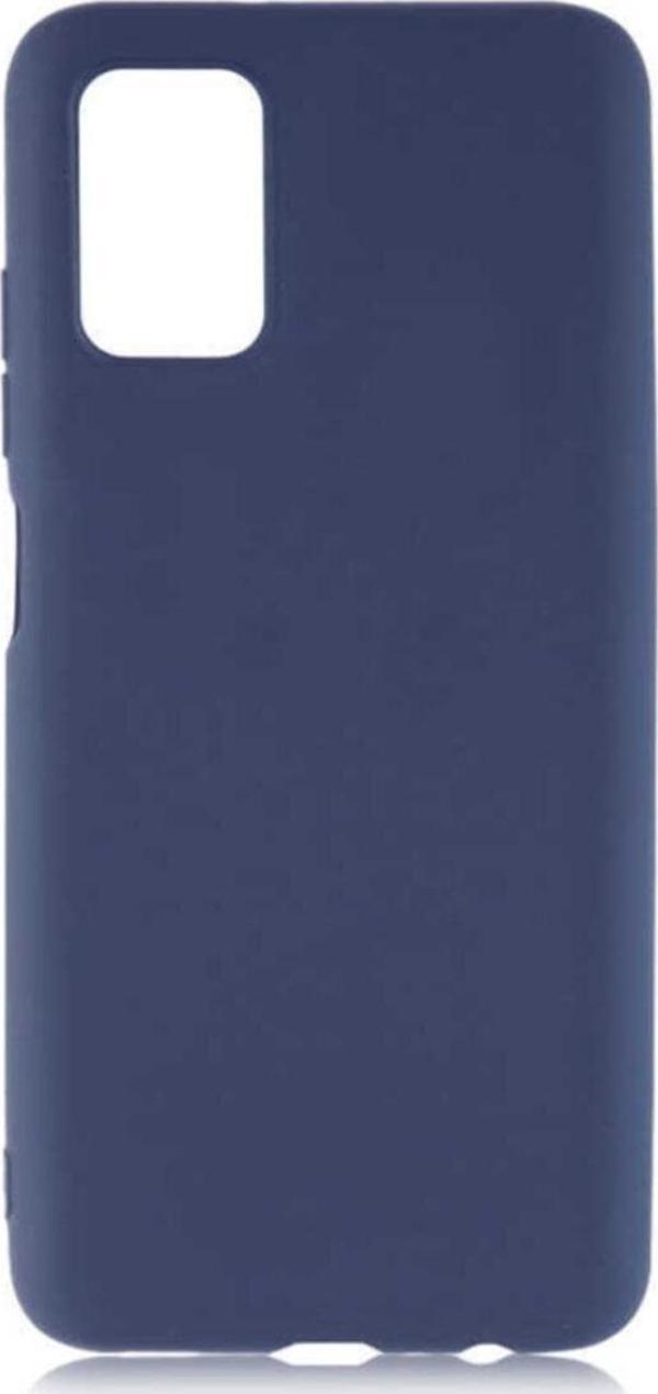 Coverzone Galaxy A03s Kılıf Premier Silikon Lacivert - Image 1