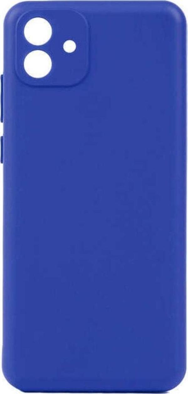 Coverzone Galaxy A04 Ile Uyumlu Kılıf Soft Pürüzsüz Bye Silikon Mavi - Image 1