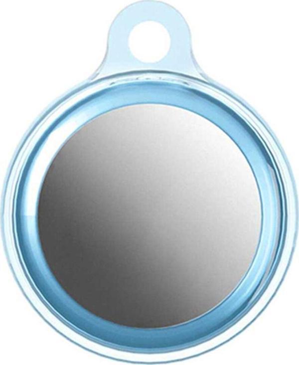 Coverzone Anahtarlıklı Koruyucu Opacity Şeffaf Slikon Kılıf Mavi - Image 1