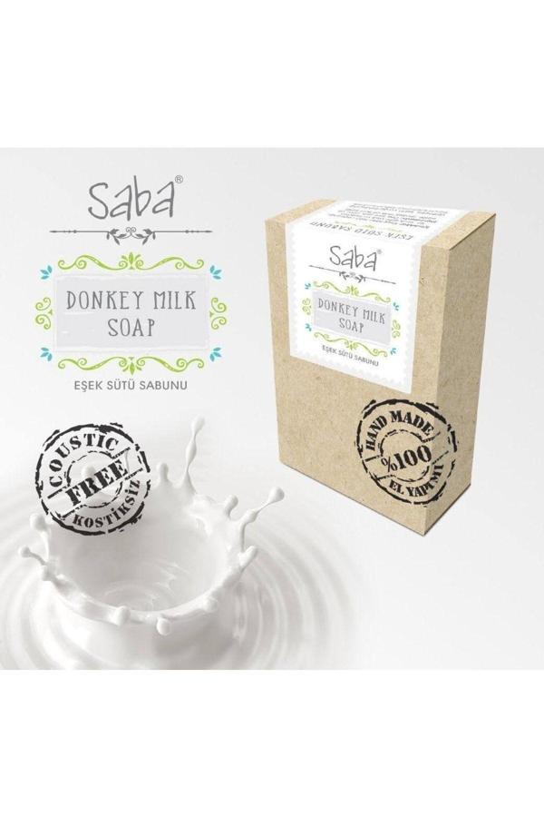 Saba Kostiksiz Eşek Sütü Sabunu 125Gr - Image 1