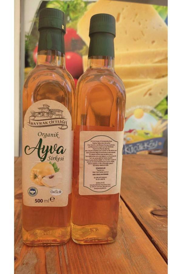 Bayrak Çiftliği Organik Ayva Sirkesi 500 Ml - Image 1