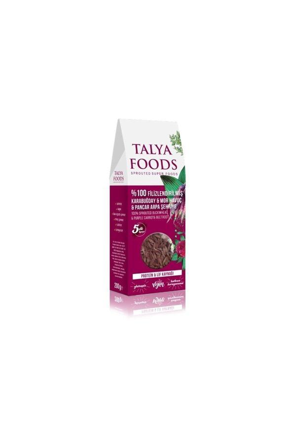 Talya Foods %100 Filizlendirilmiş Karabuğday & Mor Havuç & Pancar Arpa Şehriye - Image 1