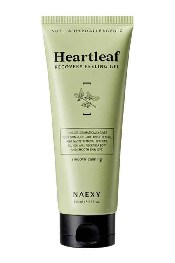 Naexy Hassas Ciltler Için Taneciksiz Gomaj Peeling Kore Heartleaf Peeling Gel 150 Ml - Image 1