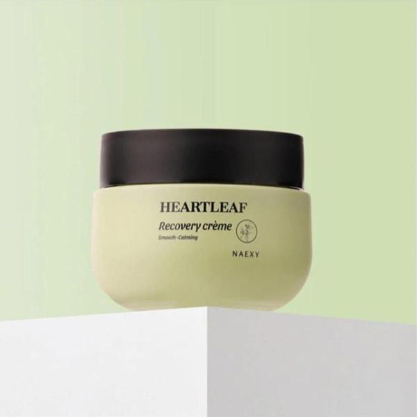 Naexy Hassas Ciltler Için Yatıştırıcı Nemlendirici Krem Kore Heartleaf Recovery Cream - Image 1
