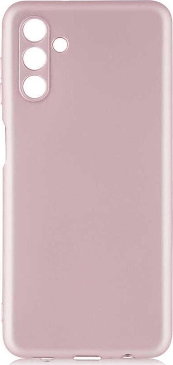 Coverzone Galaxy A04s Ile Uyumlu Kılıf Premier Silikon Kapak Rose Gold - Image 1