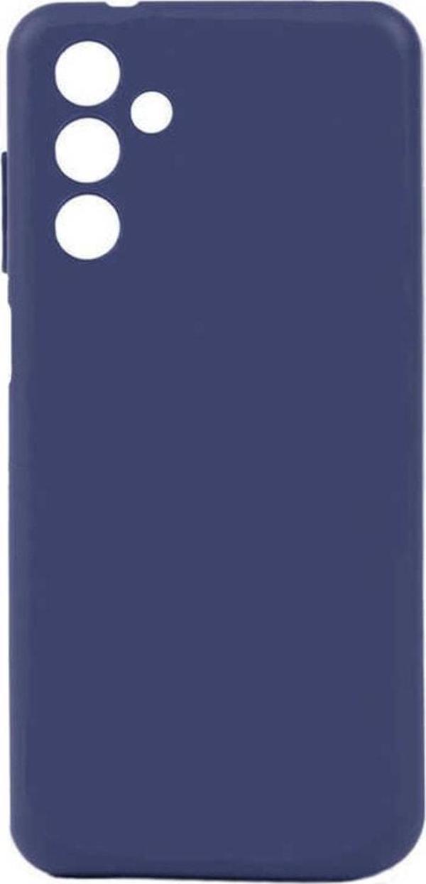 Coverzone Galaxy A04s Ile Uyumlu Kılıf Soft Pürüzsüz Bye Silikon Mavi - Image 1