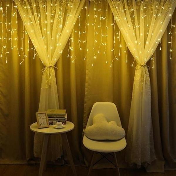 BUFFER® 8 Fonksiyonlu 16 Saçaklı Perde Led 3 x 1 (Günışığı) - Image 1