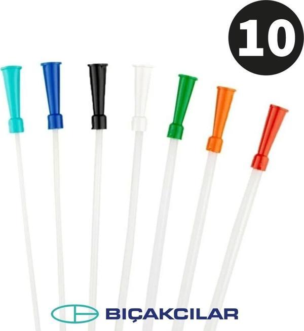Bıçakcılar Aspirasyon Sondası No: 10 (Siyah) 140 Adet - 1 Kutu - Image 1