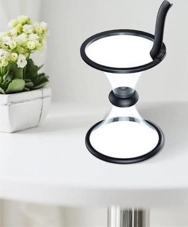 BUFFER® Eğlenceli Huni Şeklinde İlginç Şeffaf Para Biriktirme Kumbarası - Image 1