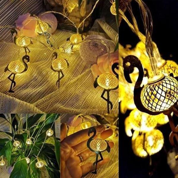 BUFFER® 2 Metre Pilli İnce Tel Led Işık Zinciri Parti Aydınlatma - Image 1
