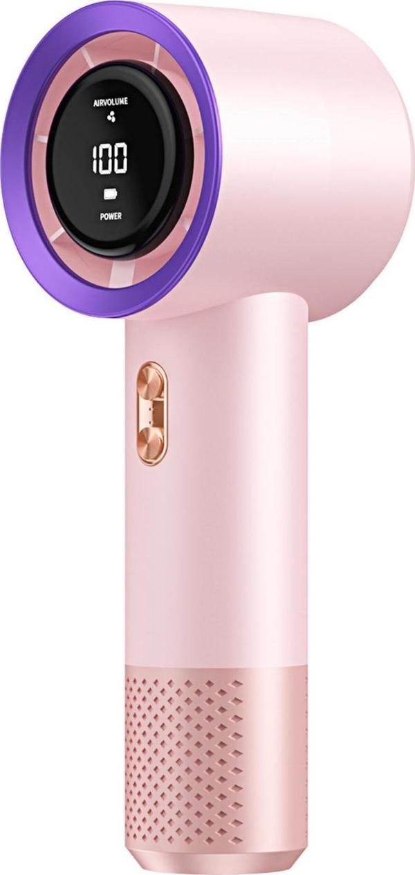 Taşınabililir Mini Usb Şarjlı Turbo Dijital Ekranlı El Vantilatör Fan Soğutucu T13 - Image 1