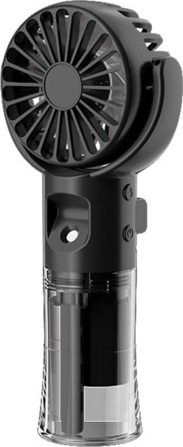 Taşınabililir Su Hazneli Mini Usb Şarjlı 3 Kademeli Askılı El Vantilatör Fan Soğutucu F4 - Image 1