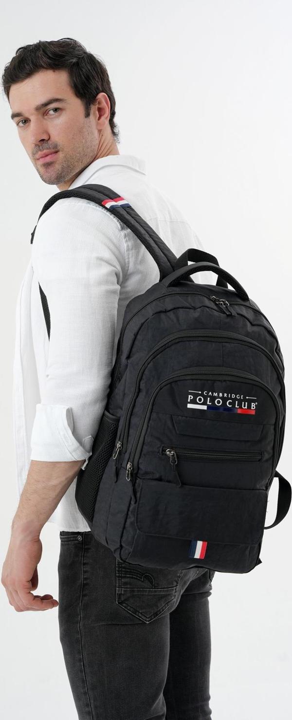 Cambridge Polo Club Hafif Unisex Sırt Çantası - Image 1