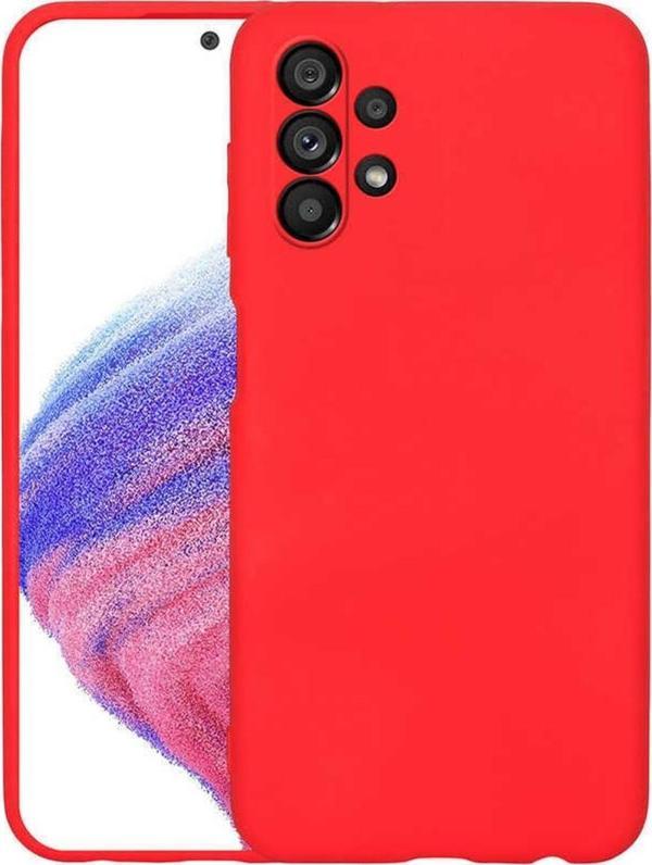 Coverzone Galaxy A13 4g Ile Uyumlu Kılıf Mara Silky Termoplastik Kılıf Kırmızı - Image 1