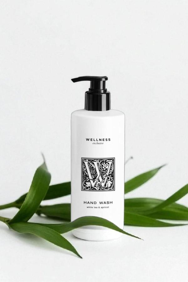 Wellness Exclusive White Tea & Apricot Hand Wash 380 ml – Beyaz Çay ve Kayısı Özlü El Yıkama - Image 1