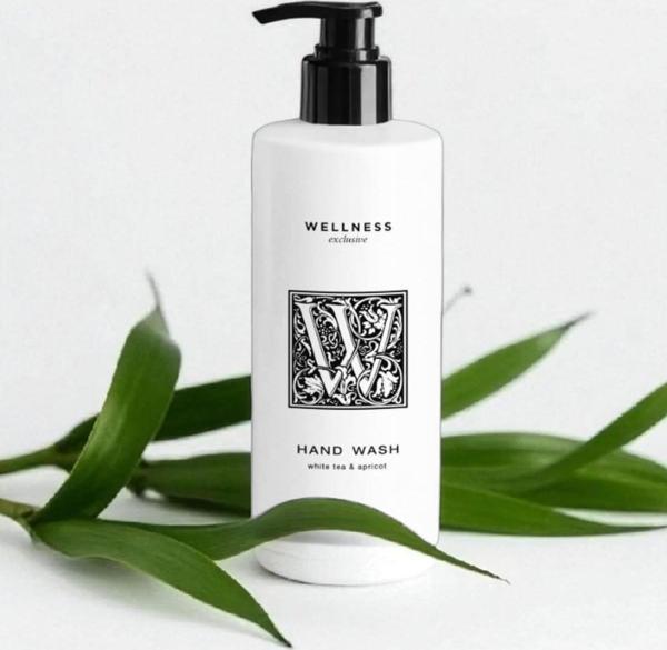 Wellness Exclusive White Tea & Apricot Hand Wash 380 ml – Beyaz Çay ve Kayısı Özlü El Yıkama - Image 1