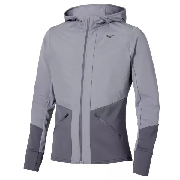 Active Warmalite Kapüşonlu Erkek Sweatshirt Gri - Image 1