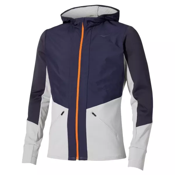 Active Warmalite Hybrid Kapüşonlu Sweatshirt Lacivert / Beyaz - Image 1