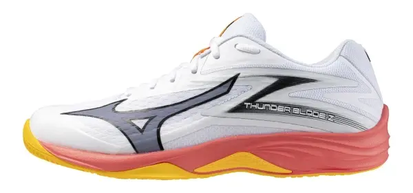 Thunder Blade Z Unisex Voleybol Ayakkabısı Beyaz / Turuncu - Image 1