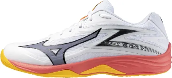 Thunder Blade Z Unisex Voleybol Ayakkabısı Beyaz / Turuncu - Image 1