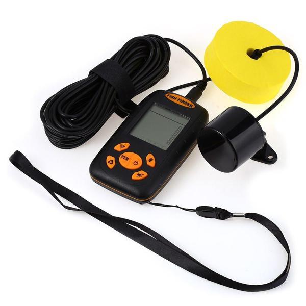 Valkyrie Dijital Balık Bulucu Ultrasonik Sonar Gps100Mt Siyah - Image 1