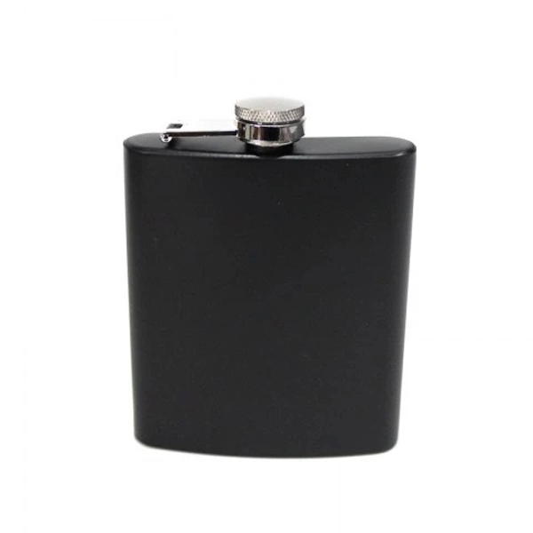 Paslanmaz Çelik 6 Oz Tekli Matara Alk46 - Image 1