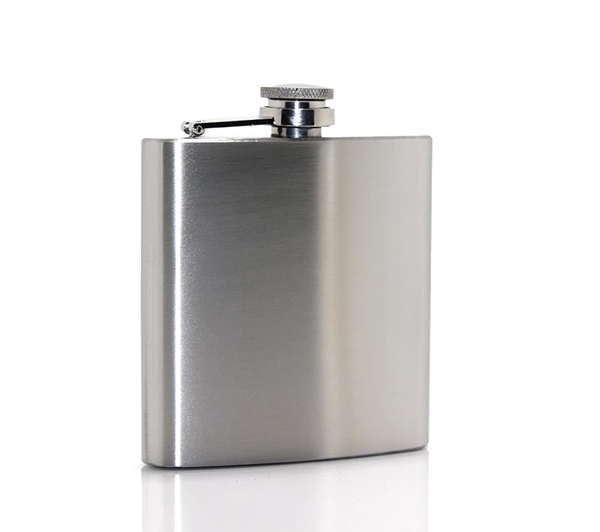 Paslanmaz Çelik 6 Oz Tekli Matara Alk45 - Image 1