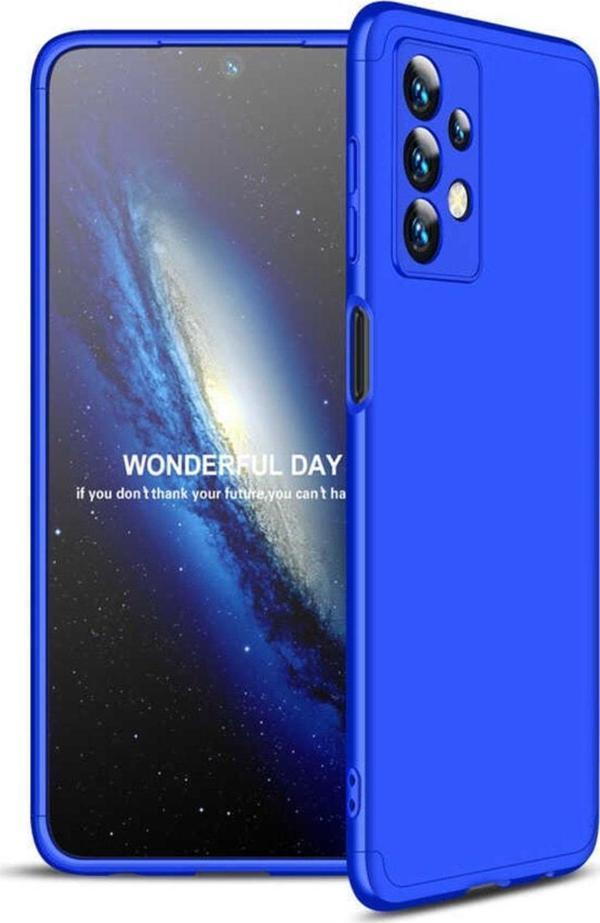 Coverzone Galaxy A23 Ile Uyumlu Kılıf Soft Hard Koruma Ays Mavi - Image 1