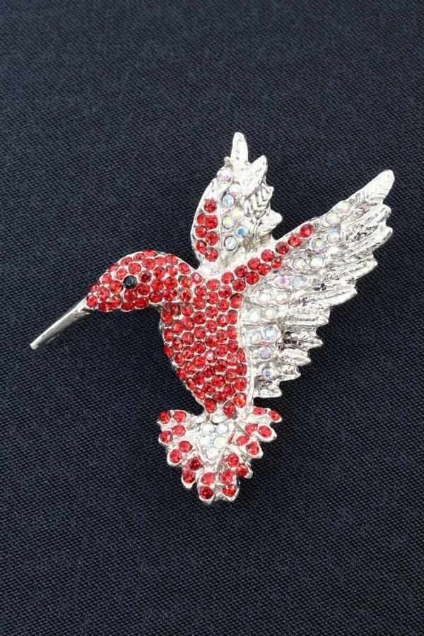Arı kuşu broş. Taşlı tasarım arı kuşu broş. Yaka iğnesi broş. Kadın broş. Erkek broş. Broş. Unisex - Image 1