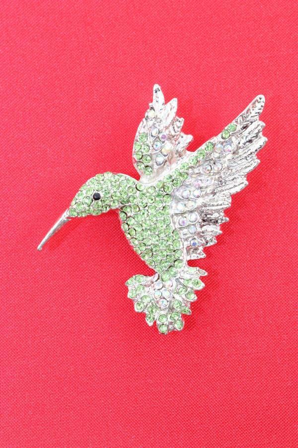 Arı kuşu broş. Taşlı tasarım arı kuşu broş. Yaka iğnesi broş. Kadın broş. Erkek broş. Broş. Unisex - Image 1
