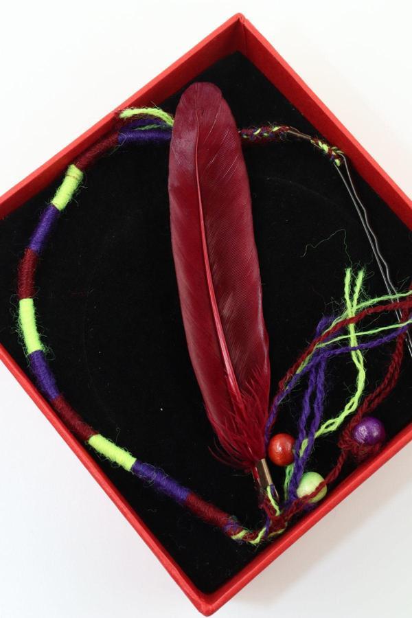 Saç ipi. Hair wrap saç ipi. Rasta saç ipi. Renkli saç örgü ipi. Saç örgü ipi. Bohem saç ipi - Image 1