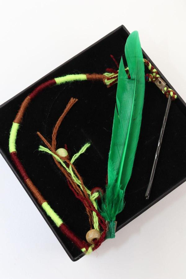 Saç ipi. Hair wrap saç ipi. Rasta saç ipi. Renkli saç örgü ipi. Saç örgü ipi. Bohem saç ipi. - Image 1