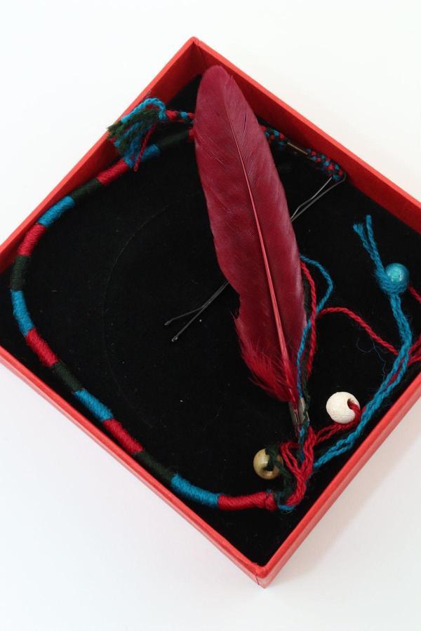 Saç ipi. Hair wrap saç ipi. Rasta saç ipi. Renkli saç örgü ipi. Saç örgü ipi. Bohem saç ipi. - Image 1