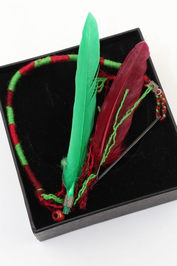 Saç ipi. Hair wrap saç ipi. Rasta saç ipi. Renkli saç örgü ipi. Saç örgü ipi. Bohem saç ipi. - Image 1