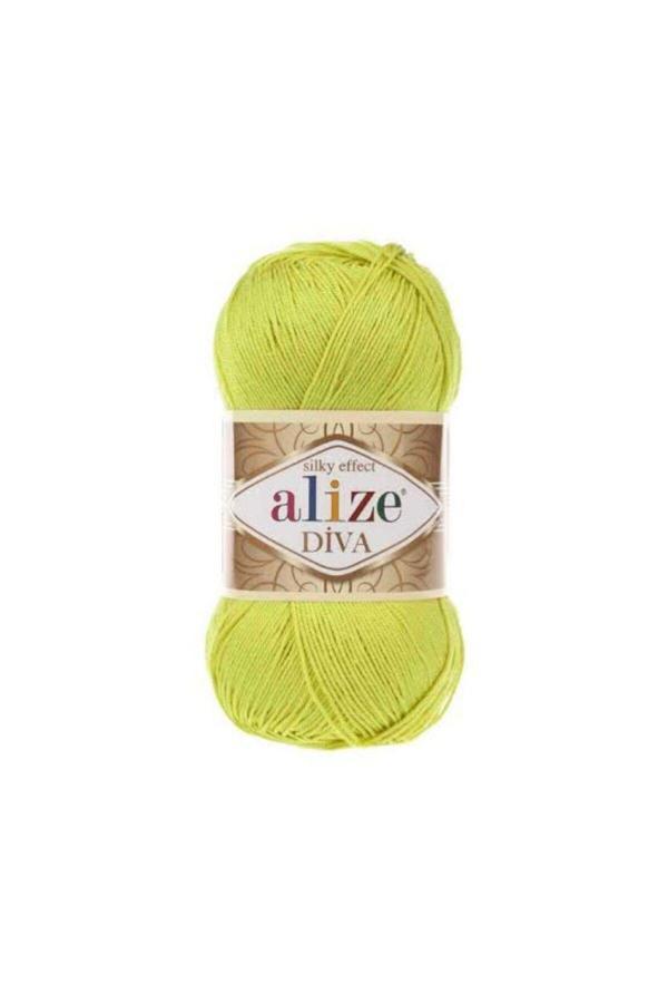 Alize Diva 109 Gold Bustiyer Bluz İnce Örgü İpi - Image 1