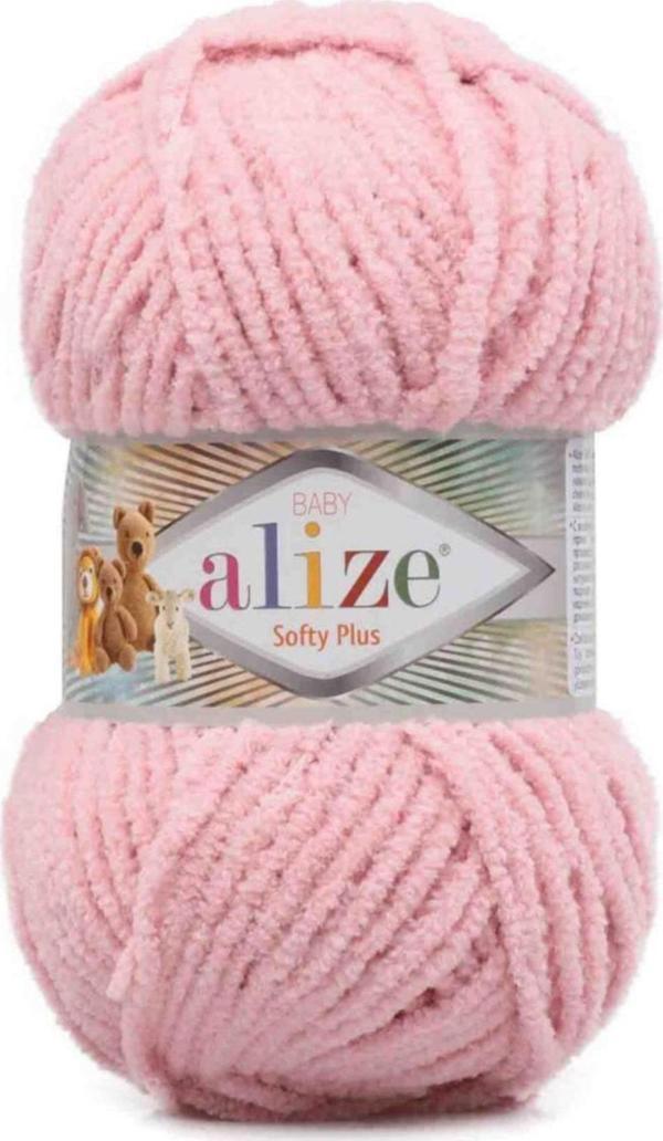 Alize Softy Plus El Örgü İpi Pudra 161 - Image 1