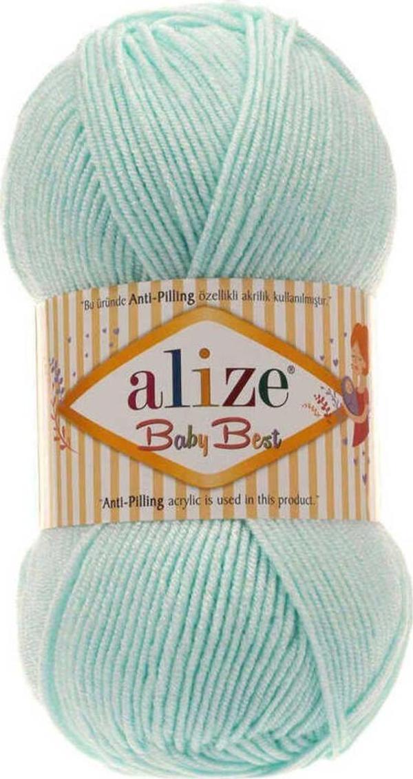 Alize 5 Adet Baby Best - 19- Su Yeşili - 5 Adet - Image 1