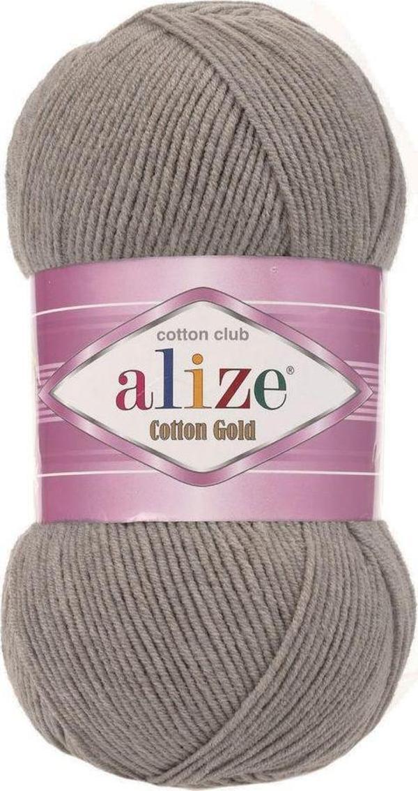 Alize 5 Adet Cotton Gold 827 Koyu Bej - Image 1