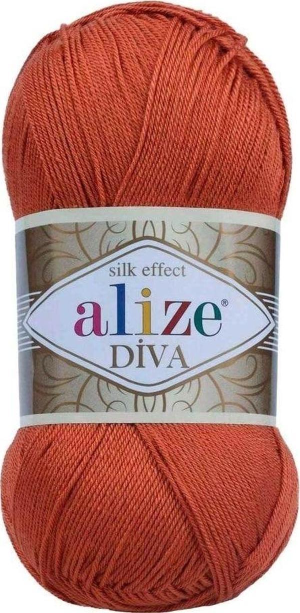 Alize Diva Merserize Yazlık Bikini, Bustiyer, Bluz,Crop Örgü Ipi - Image 1