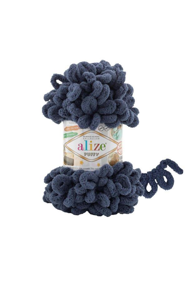 Alize El Örgü Ipliği 5'Li Paket - 900 Koyu Mavi - 100 Gr. 9 Mt. Parmak Örgü Ipi - Image 1