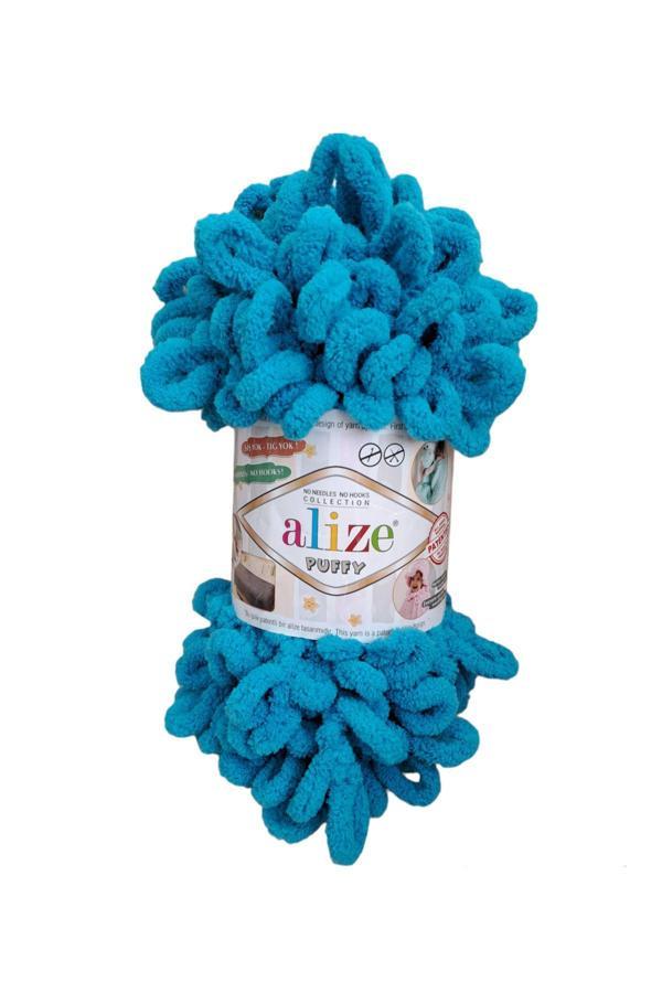 Alize Kendinden İlmekli Alize Puffy Örgü İpi Renk Kodu:16 - Image 1
