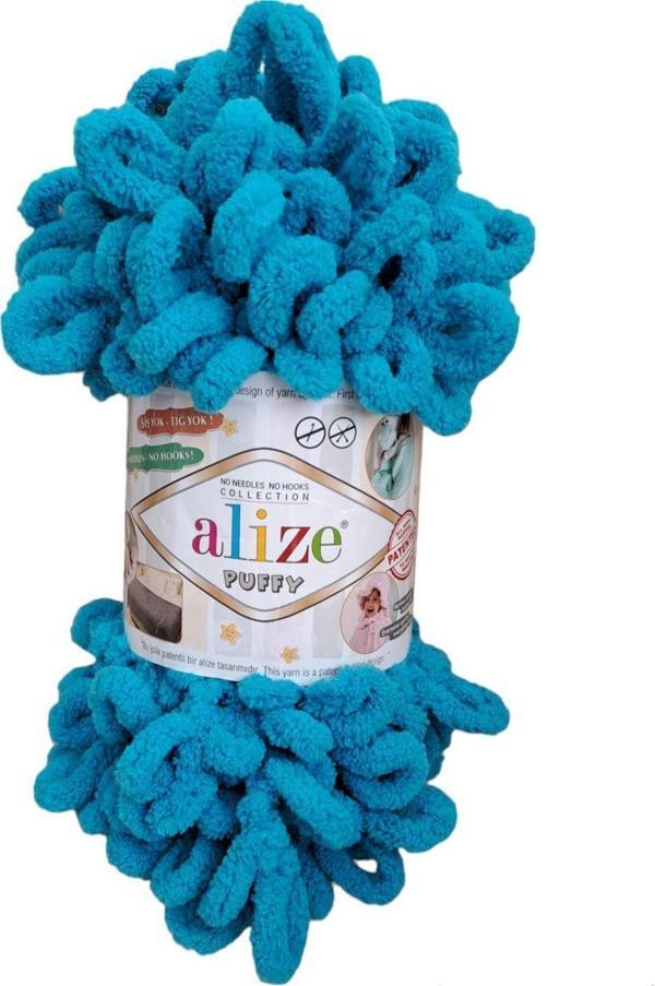 Alize Kendinden İlmekli Puffy Örgü İpi Renk Kodu:16 - Image 1