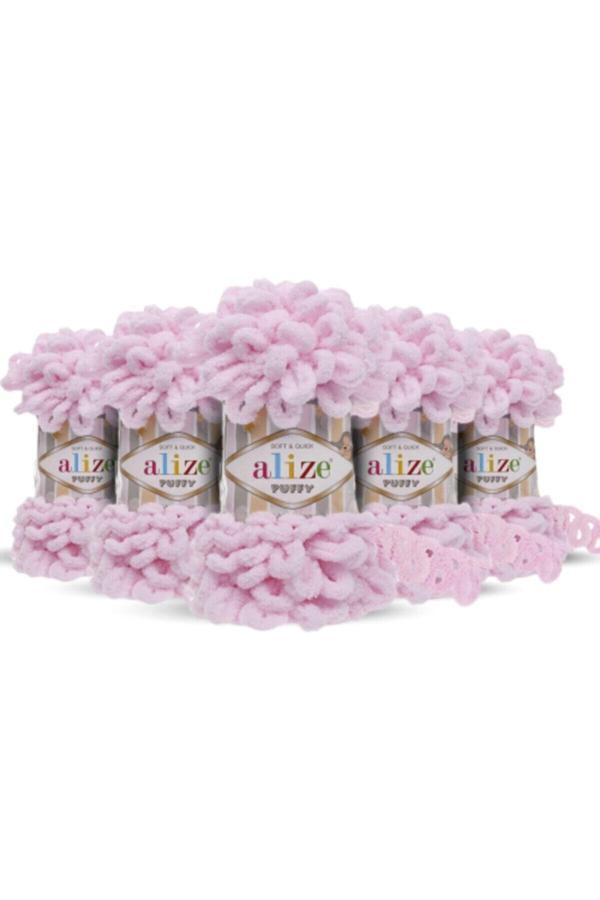 Alize Puffy 31 Bebe Pembe 5 Adet - Image 1