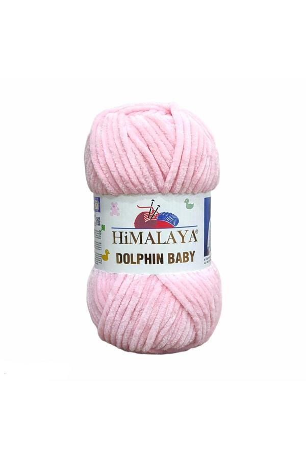 Himalaya Dolphin Baby Kadife Ip - 80319 Bebe Pembe - 100 Gr. 120 Mt. - Image 1