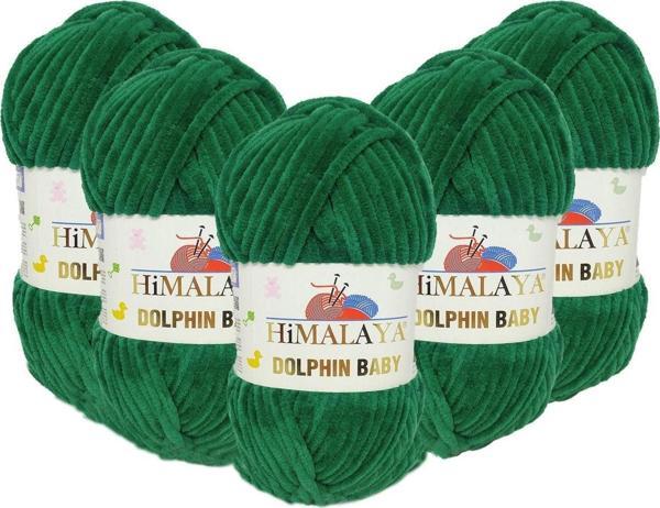 Himalaya Dolphin Baby Kadife Ip 5'Li Paket - 100 Gr. 120 Mt. - 80331 - Image 1