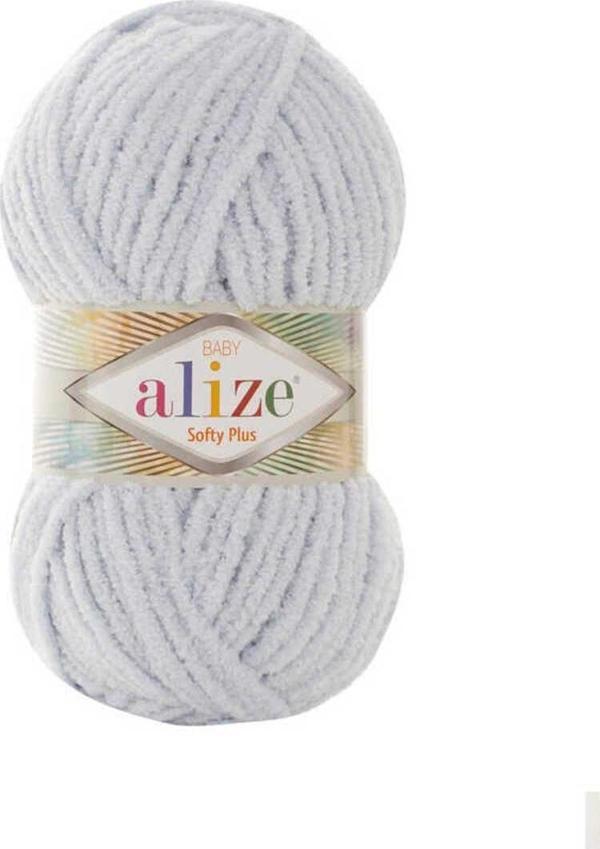 Alize 5 Adet Softy Plus 500 Gri - Image 1