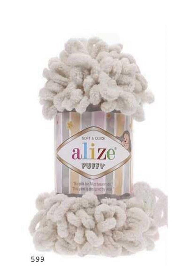 Alize Puffy Açık Kahfe 1 Adet Colar : 599 - Image 1